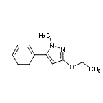 CAS#: 300543-30-0, 3-Ethoxy-1-Methyl-5-Phenyl-1H-Pyrazole