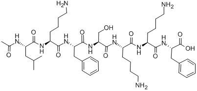 CAS 登录号:300584-92-3, 乙酰基-亮氨酰-赖氨酰-苯丙氨酰-丝氨酰-赖氨酰-赖氨酰-苯丙氨酸