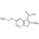 CAS#: 300673-97-6, 5-Ethoxy-2-Methyl-1-Benzofuran-3-Carboxylic Acid