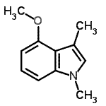 CAS#: 300679-77-0, 4-Methoxy-1,3-Dimethyl-1H-Indole