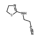 CAS 登录号：300686-12-8， 3-(4,5-二氢-1,3-噻唑-2-基氨基)丙腈