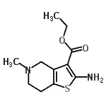 CAS#: 300732-50-7, Ethyl 2-Amino-5-Methyl-4,5,6,7-Tetrahydrothieno[3,2-c]Pyridine-3-Carboxylate