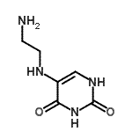 CAS#: 300804-18-6, 5-[(2-Aminoethyl)Amino]-2,4(1H,3H)-Pyrimidinedione