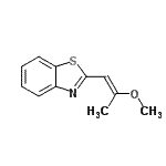 CAS#: 300806-84-2, 2-[(1E)-2-Methoxy-1-Propen-1-Yl]-1,3-Benzothiazole