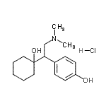 CAS#: 300827-87-6, 4-[2-(Dimethylamino)-1-(1-Hydroxycyclohexyl)Ethyl]Phenol Hydrochloride (1:1)