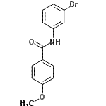 CAS#: 301158-03-2, N-(3-Bromophenyl)-4-Methoxybenzamide
