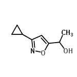 CAS#: 301168-24-1, 1-(3-Cyclopropyl-1,2-Oxazol-5-Yl)Ethanol