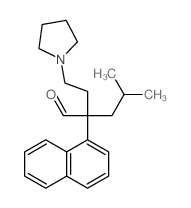 CAS 登录号：30120-85-5， 4-甲基-2-萘-1-基-2-(2-吡咯烷-1-基乙基)戊醛