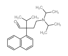 CAS#: 30121-10-9, 2-[2-(Di(Propan-2-Yl)Amino)Ethyl]-3-Methyl-2-Naphthalen-1-Ylbutanal