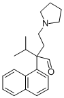 CAS#: 30121-14-3, 3-Methyl-2-Naphthalen-1-Yl-2-(2-Pyrrolidin-1-Ylethyl)Butanal