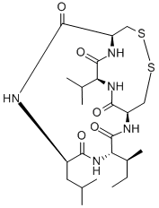 CAS#: 3022-92-2, 4-Butan-2-Yl-7-(2-Methylpropyl)-10-Propan-2-Yl-15,16-Dithia-2,5,8,11,19-Pentazabicyclo[11.4.2]Nonadecane-3,6,9,12,18-Pentone