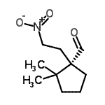 CAS#: 302338-13-2, (1S)-2,2-Dimethyl-1-(2-Nitroethyl)Cyclopentanecarbaldehyde