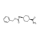 CAS#: 302553-78-2, Benzyl (cis-4-Carbamoylcyclohexyl)Carbamate