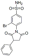 CAS#: 30279-46-0, 3-Bromo-4-(2,5-Dioxo-3-Phenylpyrrolidin-1-Yl)Benzenesulfonamide