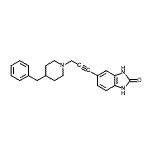 CAS#: 302799-86-6, 5-[3-(4-Benzyl-1-Piperidinyl)-1-Propyn-1-Yl]-1,3-Dihydro-2H-Benzimidazol-2-One