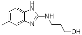 CAS#: 302812-86-8, 3-[(5-Methyl-1H-Benzimidazol-2-Yl)Amino]-1-Propanol
