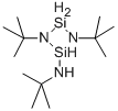 CAS#: 302912-46-5, 1,3-Di-tert-butyl-2-(tert-butylamino)-1,3-diaza-2,4-disilacyclotetrane