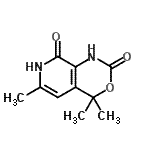 CAS#: 302933-97-7, 4,4,6-Trimethyl-1,7-Dihydropyrido[3,4-d][1,3]Oxazine-2,8-Dione