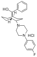 CAS#: 30297-93-9, 8-[4-(4-Fluorophenyl)Piperazin-1-Yl]-9-Phenylbicyclo[3.3.1]Nonan-9-Ol Hydrochloride