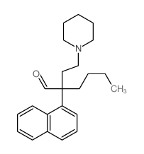 CAS 登录号:30301-10-1, 2-萘-1-基-2-(2-哌啶-1-基乙基)己醛