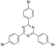 CAS 登录号：30363-03-2， 2,4,6-三(4-溴苯基)-1,3,5-三嗪