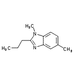 CAS#: 303747-38-8, 1,5-Dimethyl-2-Propyl-1H-Benzimidazole