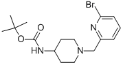 CAS#: 303763-37-3, [1-[(6-Bromo-2-Pyridinyl)Methyl]-4-Piperidinyl]-Carbamic Acid 1,1-Dimethylethyl Ester