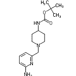 CAS#: 303763-39-5, 2-Methyl-2-Propanyl {1-[(6-Amino-2-Pyridinyl)Methyl]-4-Piperidinyl}Carbamate