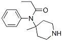 CAS 登录号：303983-37-1， N-(4-甲基-4-哌啶基)-N-苯基-丙酰胺