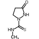 CAS#: 303994-98-1, N-Methyl-3-Oxo-1-Pyrazolidinecarbothioamide