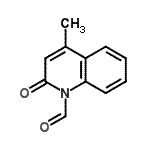 CAS#: 30408-35-6, 4-Methyl-2-Oxo-1(2H)-Quinolinecarbaldehyde