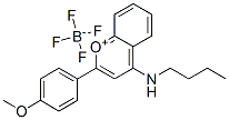 CAS#: 30411-66-6, 4-(Butylamino)-2-(4-Methoxyphenyl)-1-Benzopyrylium Tetrafluoroborate