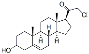 CAS#: 30459-98-4, 2-Chloro-1-[(8S,9S,10R,13S,14S,17S)-3-Hydroxy-10,13-Dimethyl-2,3,4,7,8,9,11,12,14,15,16,17-Dodecahydro-1H-Cyclopenta[a]Phenanthren-17-Yl]Ethanone