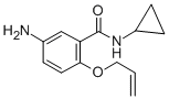 CAS#: 30509-95-6, 5-Amino-N-Cyclopropyl-2-Prop-2-Enoxybenzamide