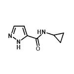 CAS#: 305346-24-1, N-Cyclopropyl-1H-Pyrazole-5-Carboxamide