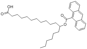 CAS#: 30536-60-8, (+-)-12-(9-Anthroyloxy)Stearic Acid