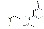 CAS#: 30544-59-3, 4-[Acetyl-(3-Chlorophenyl)Amino]Butanoic Acid