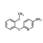 CAS 登录号：305801-17-6， 6-(2-甲氧基苯氧基)-3-吡啶胺