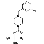 CAS 登录号：305860-09-7， 2-甲基-2-丙基4-(3-氯苄基)-1-哌嗪羧酸酯