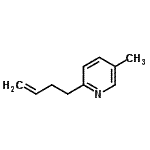 CAS#: 306310-54-3, 2-(3-Buten-1-Yl)-5-Methylpyridine