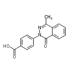 CAS#: 306731-76-0, 4-(4-Methyl-1-Oxo-2(1H)-Phthalazinyl)Benzoic Acid