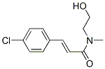 CAS#: 30687-26-4, (E)-3-(4-Chlorophenyl)-N-(2-Hydroxyethyl)-N-Methylprop-2-Enamide