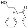 CAS 登录号：30687-30-0， (E)-N-(2-羟基乙基)-3-苯基丁-2-烯酰胺