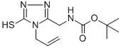 CAS#: 306935-46-6, Tert-Butyl N-[(4-Allyl-5-Mercapto-4H-1,2,4-Triazol-3-Yl)Methyl]Carbamate