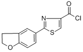 CAS 登录号：306936-10-7， 2-(2,3-二氢-1-苯并呋喃-5-基)噻唑-4-甲酰氯