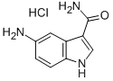 CAS#: 306936-36-7, 3-(Aminocarbonyl)-1H-indol-5-amine hydrochloride