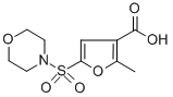 CAS 登录号：306936-37-8， 2-甲基-5-(吗啉基磺酰基)-3-糠酸