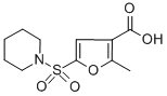 CAS#: 306936-38-9, 2-Methyl-5-(Piperidinosulfonyl)-3-Furoic Acid
