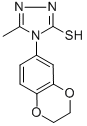 CAS#: 306936-85-6, 4-(2,3-Dihydro-1,4-Benzodioxin-6-Yl)-5-Methyl-4H-1,2,4-Triazole-3-Thiol