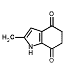 CAS#: 30728-00-8, 2-Methyl-5,6-Dihydro-1H-Indole-4,7-Dione